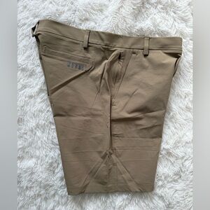 NOBULL Golf Shorts Mens 34 Tan 9"